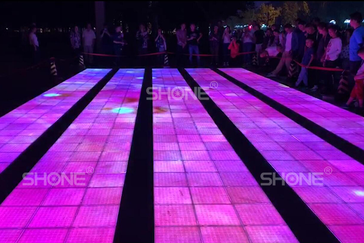 Beijing Olympic Park - LED brick light - Shone Lighting