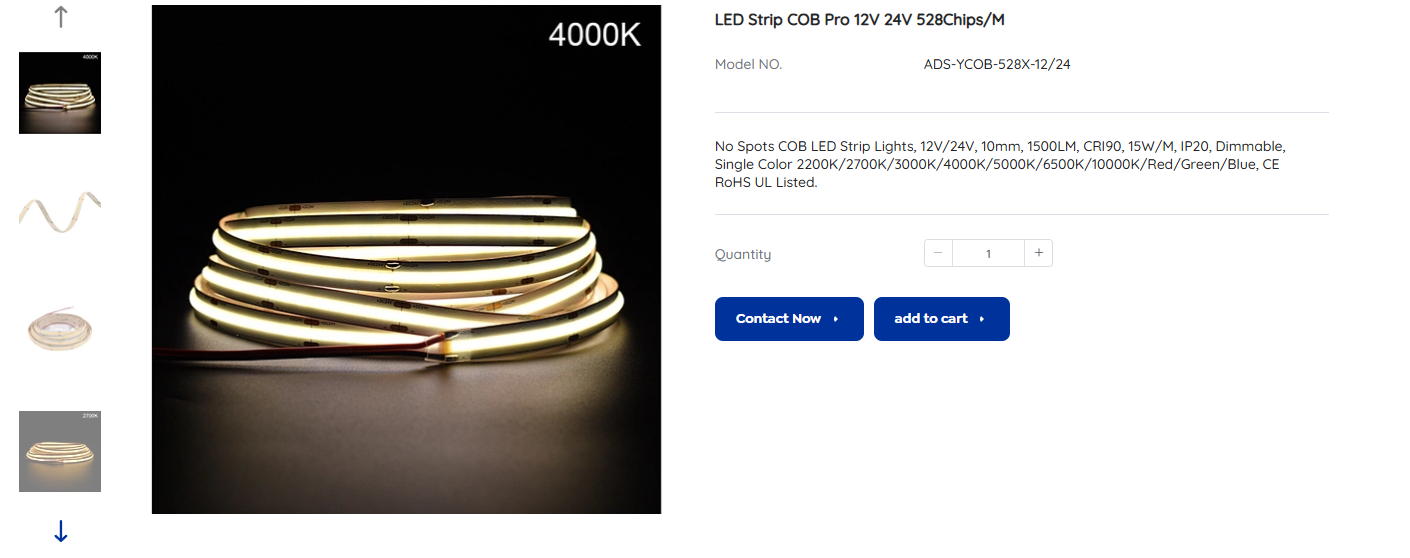 COB LED Strip Light