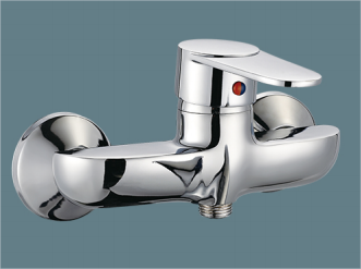 wall-mounted faucet in vaote