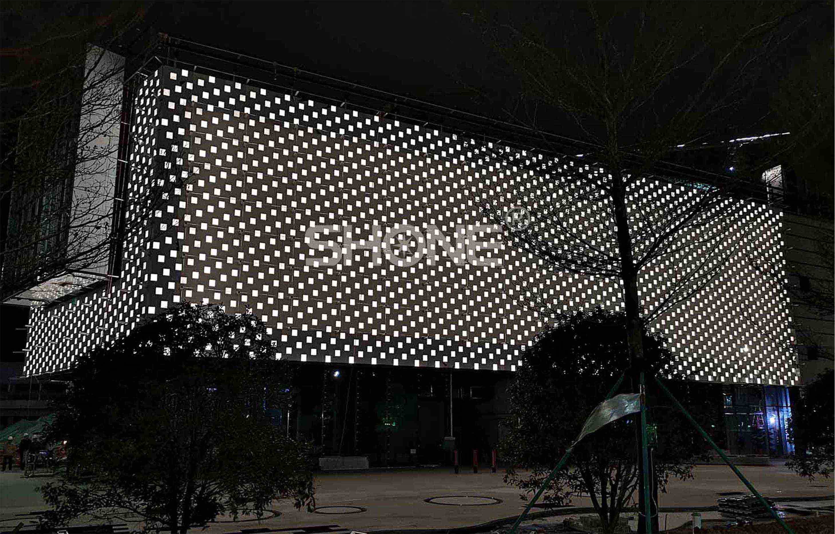 Poly Plaza - Shaoguan - LED wall tile - ShoneLighting