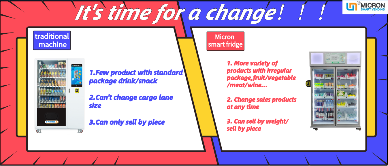 Micron smart fridge vending machine solution