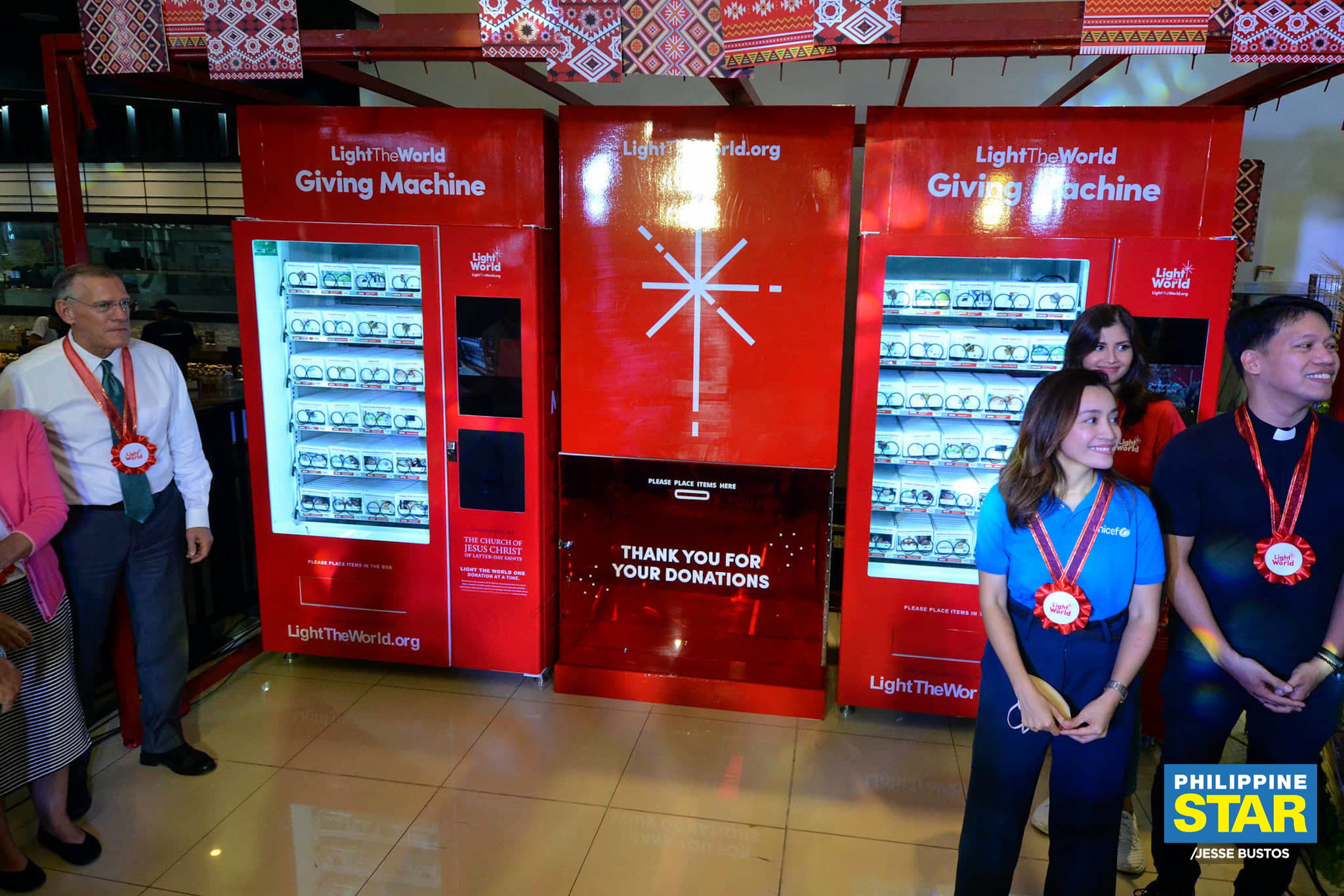 Charity with Automated Vending Machines