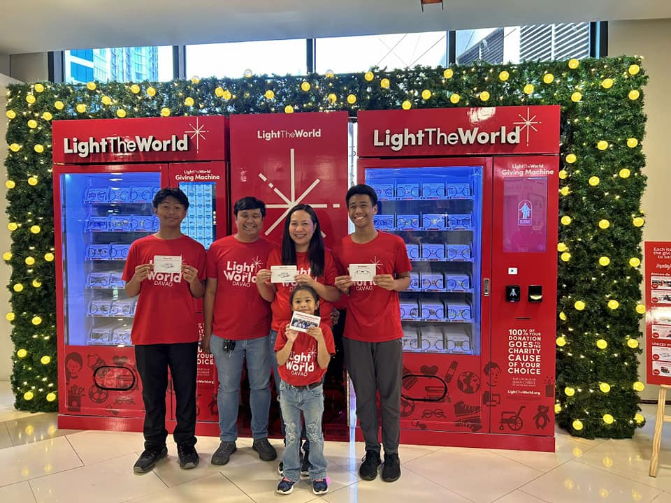Charity with Automated Vending Machines
