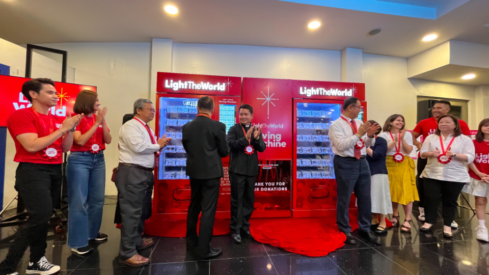 Charity with Automated Vending Machines