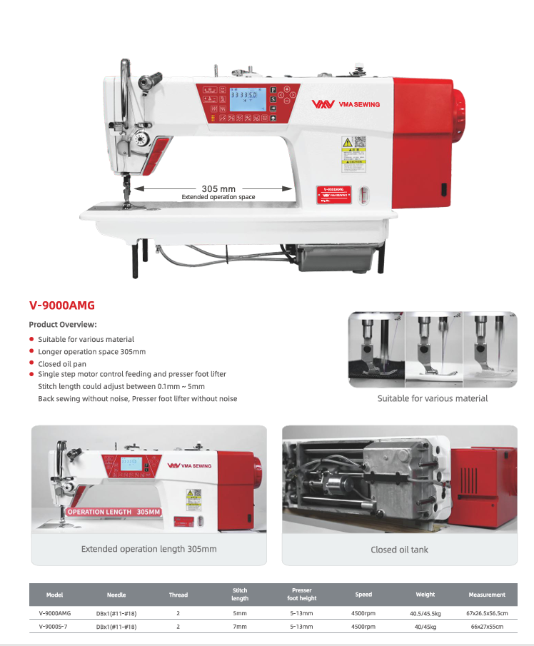 industrial lockstitch machine