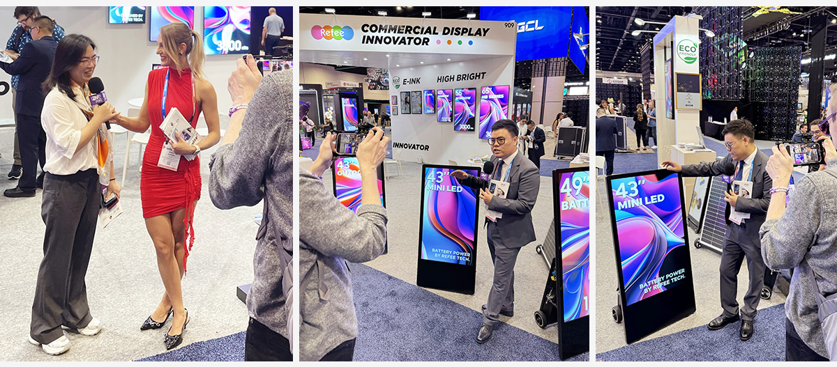 refee-infocomm-2025-Digital-signage-commercial-display-manufacturer-factory
