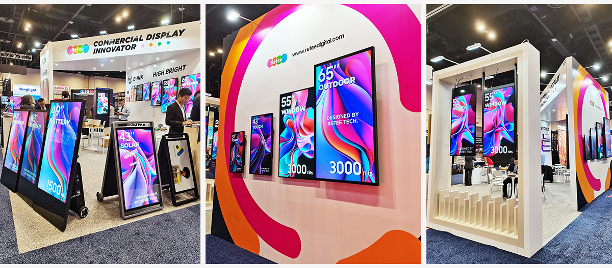 refee-infocomm-2025-Digital-signage-commercial-display-manufacturer-factory