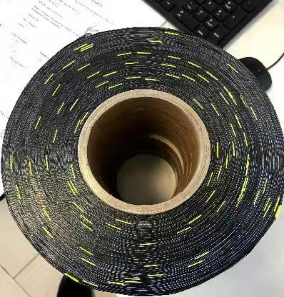 SKILT woven tag roll to roll label applicator for ZARA