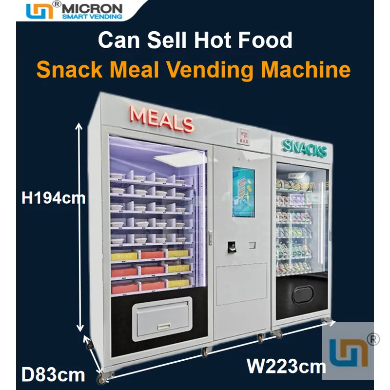 Sri Lanka: Combo Snacks and Drinks vending machine