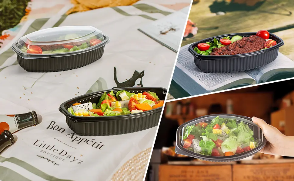 Custom-Printed Takeout Boxes