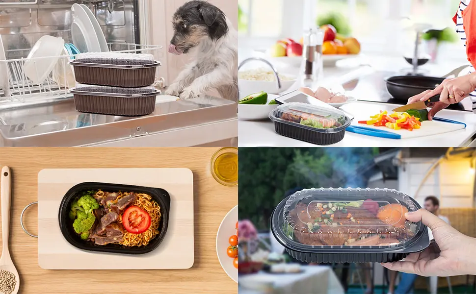 take-out containers with lids