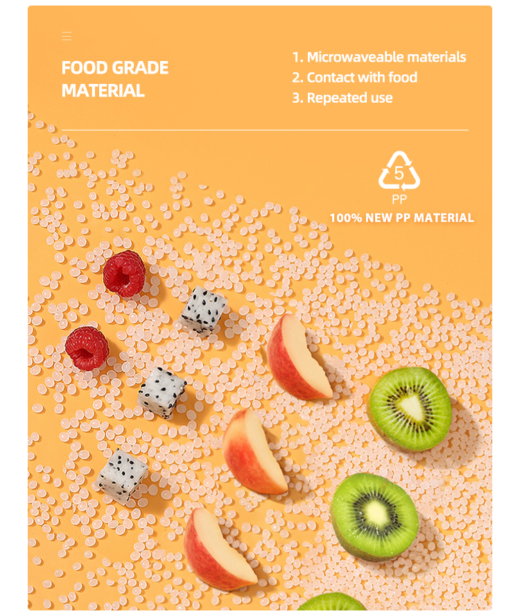food grade to go container