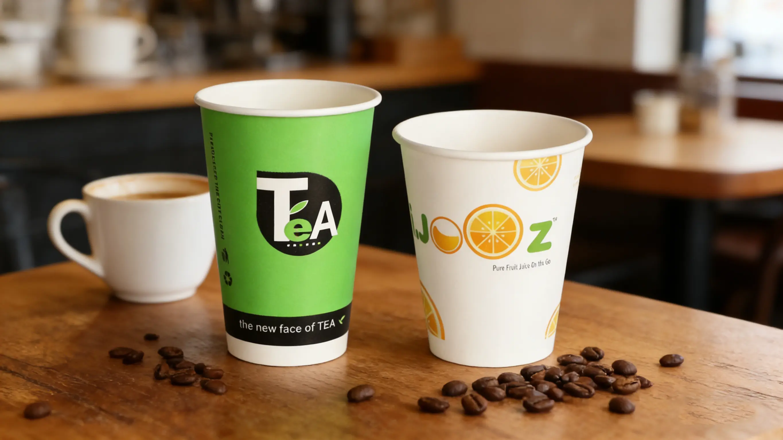 recycled paper cups