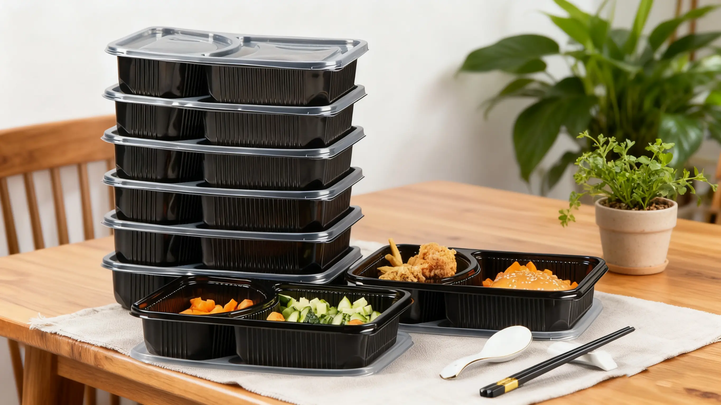meal prep plastic containers