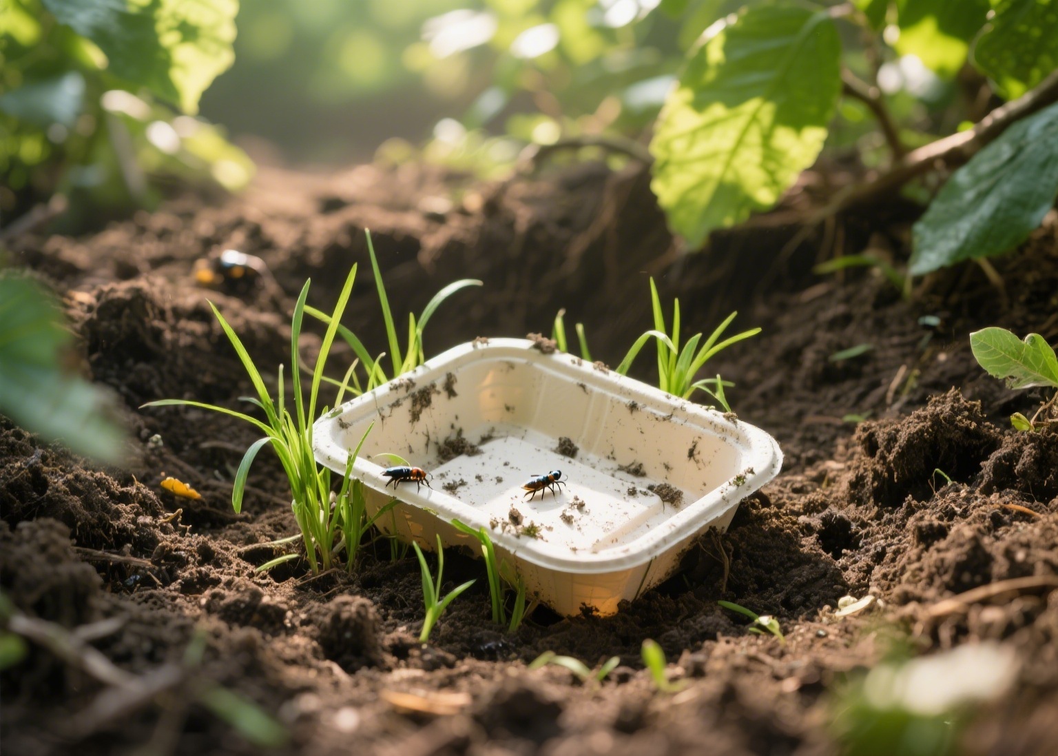 PLA food container
