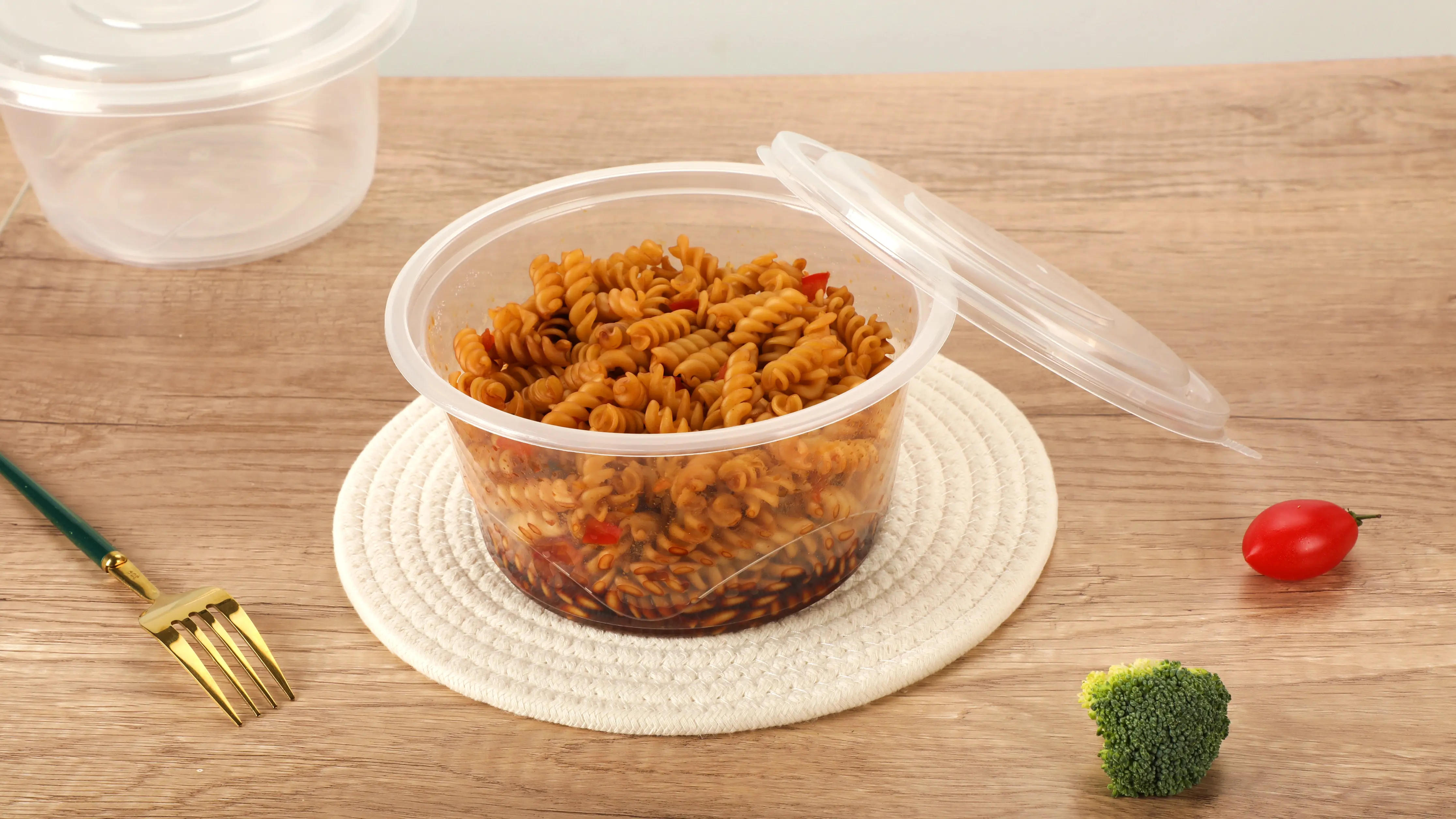 large plastic bowl