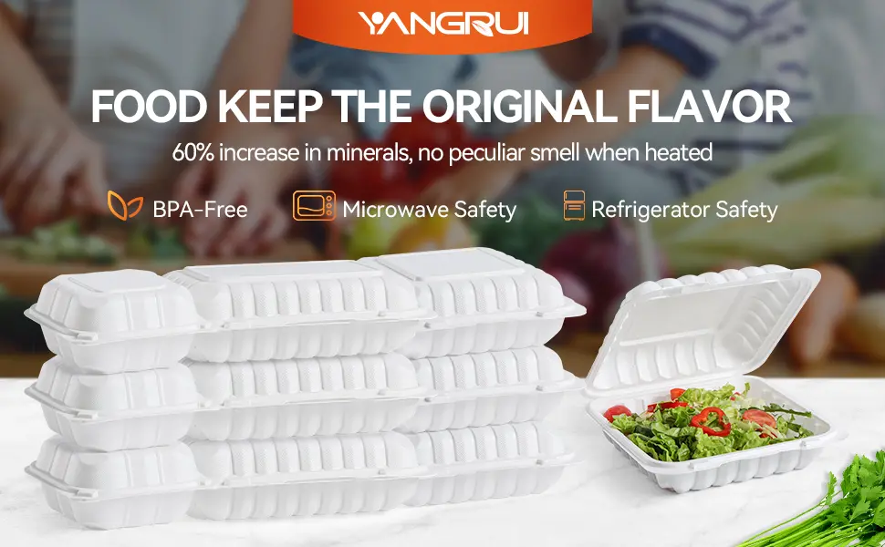 clamshell to-go box