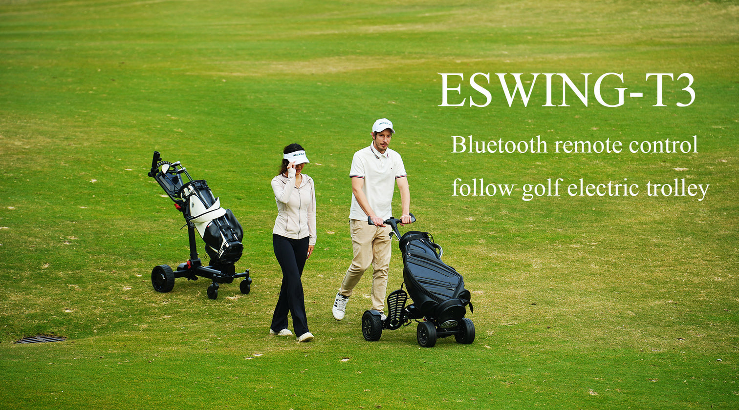 best remote golf push cart