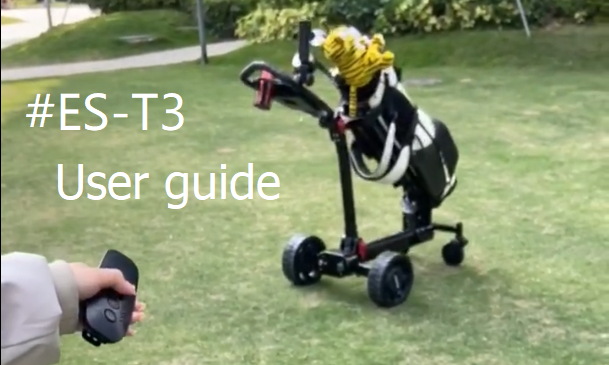 Remote Control Feature follow me electric golf trolley