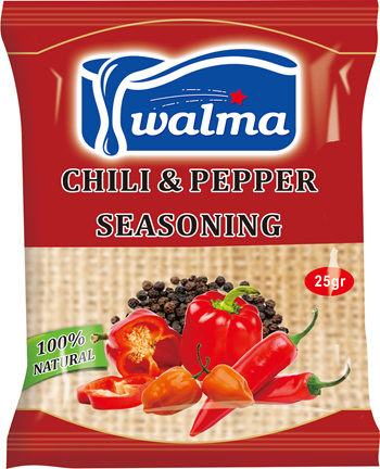 Walma Chili & Pepper Seasoning Spices 25g Natural Spices Factory