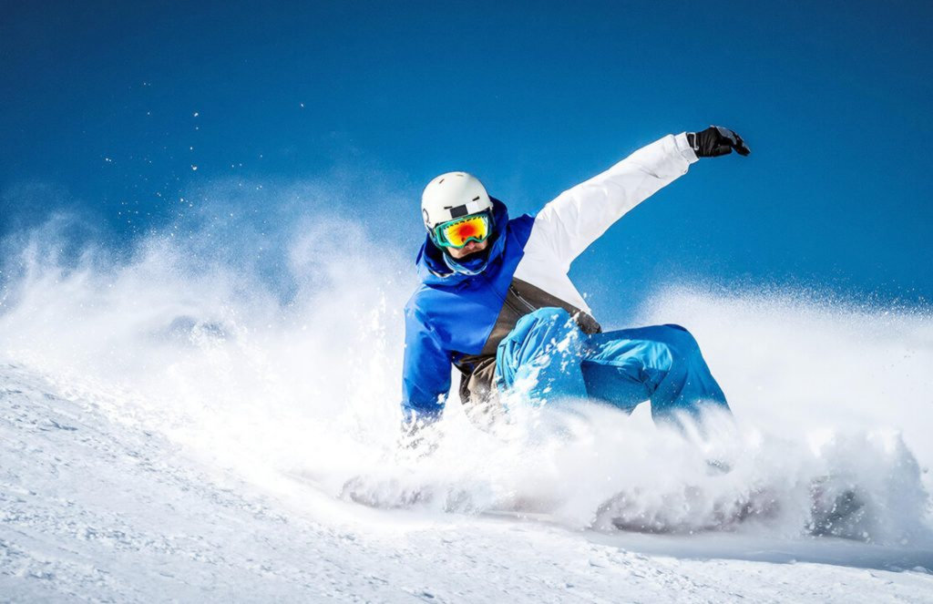 A Person is Engaging in Skiing
