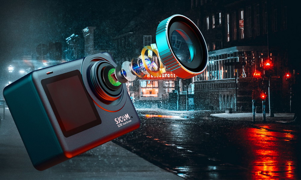 SJCAM SJ10 Pro Action Camera with Image Stabilization