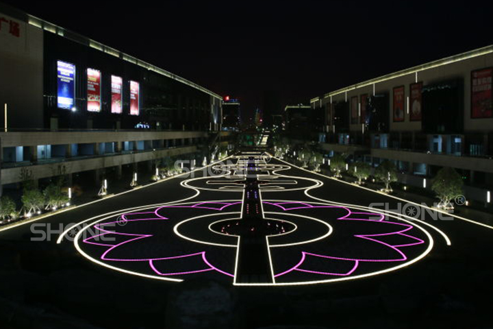 Guiyang Fortune Street - LED brick light - Shone Lighting