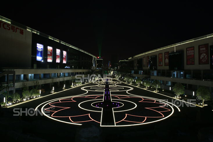 Guiyang Fortune Street - LED brick light - Shone Lighting
