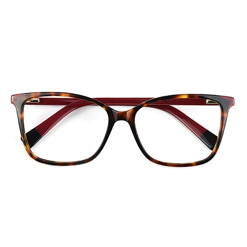 Factory wholesale high quality acetate optical frames square multicolor eyewearD