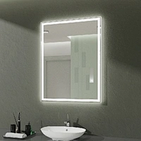 Best Wall Mounted Rectangle Led Mirror For Bathroom HC1016