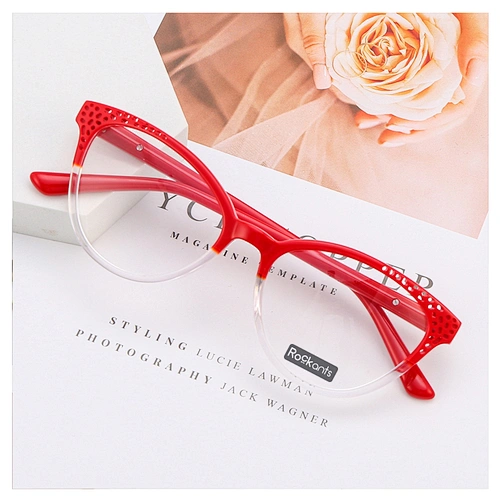 High quality fashionable popular cat eye acetate eyeglasses optical frame