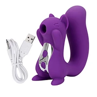 Sex Sucking Toys Vibrator squirrel Powerful Clitoris Sucker Tongue Stimulator Nipple Vagina for Female