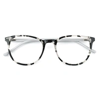 LG070 New look acetate eyewear optical frames with pattern demi