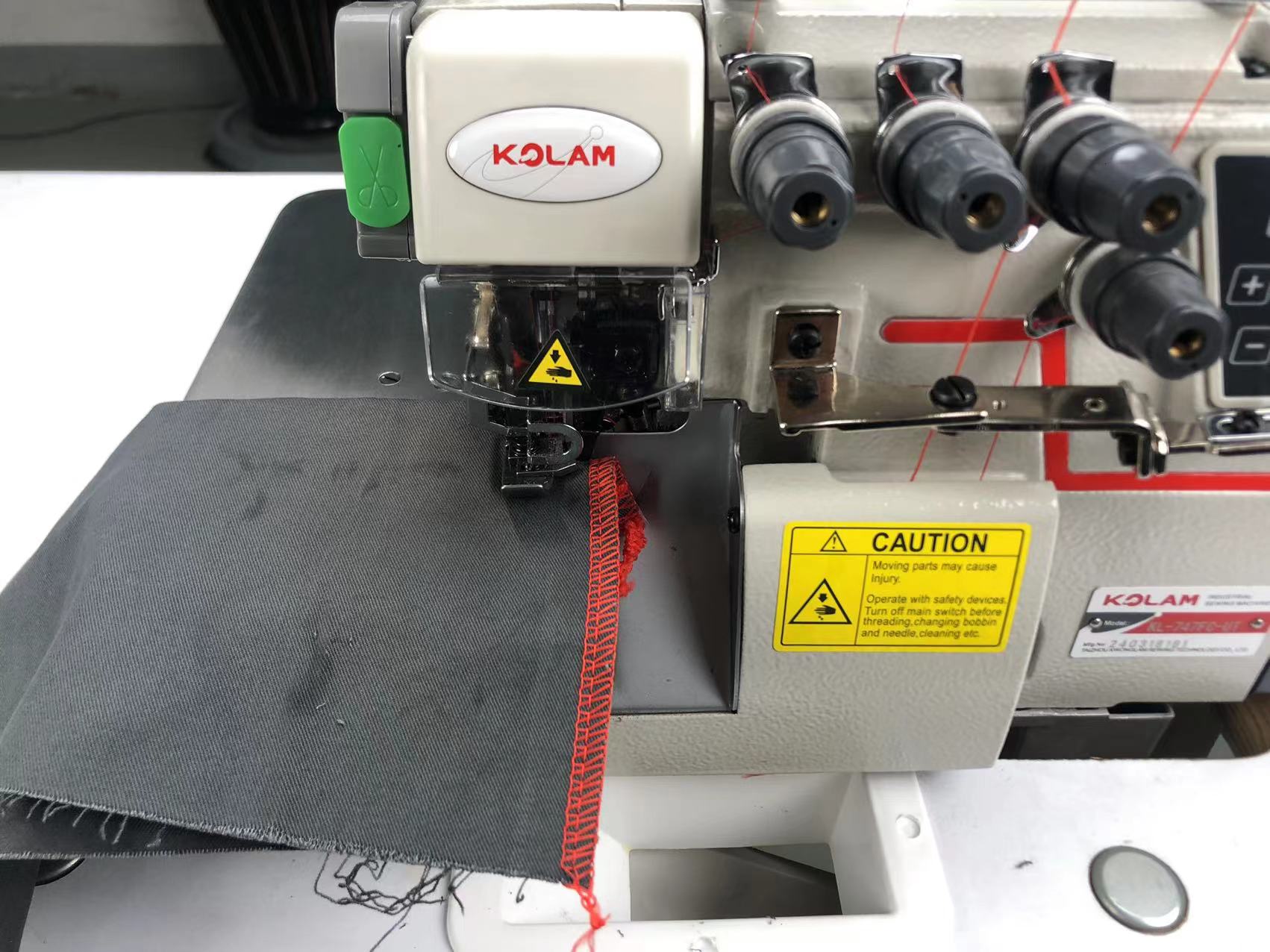 Kl 747fc Ut Integrated Direct Drive 4 Thread Overlock Sewing Machine