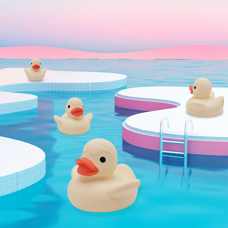 natural latex baby bath toy