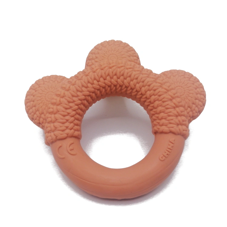 silicone free baby teething toy