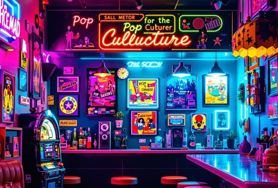 Iluminación Retro de Neón