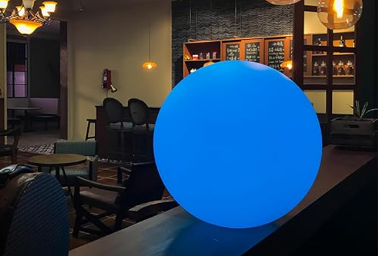 Efecto Suave de Luz de Luna Azul