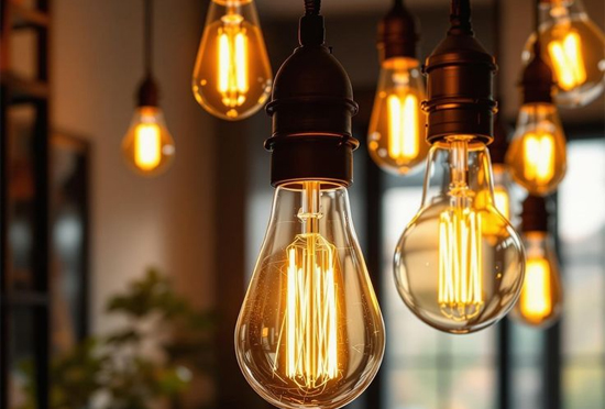 Bombillas Edison para Encanto Rústico