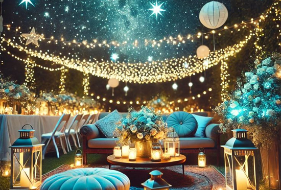 Luces Centelleantes Celestiales
