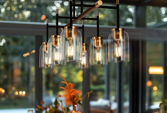 Luces Colgantes Agrupadas