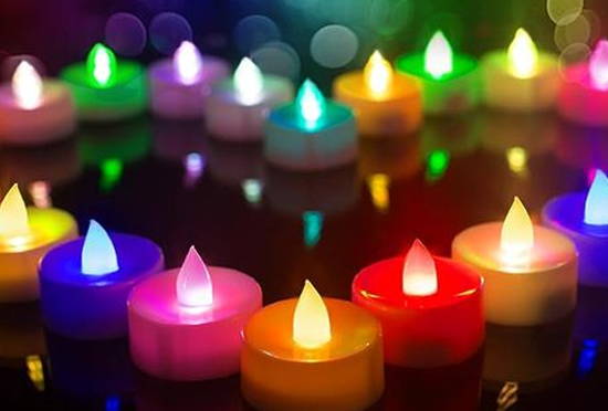 Velas LED sin Llama