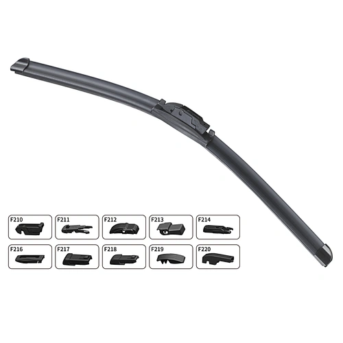 BOSOKO A82 Universal Multi-functional Vehicle Soft Universal Flat Wiper Blades