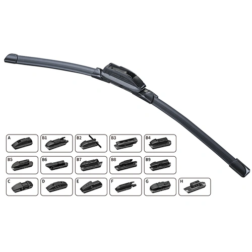 INTI Certified Factory A85 Car Soft Multi Functional Wiper Blade (Escobillas Limpia Parabrisas)