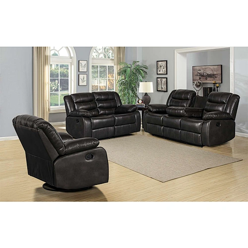 Top grade two sofa cheap leather sofas 2 seater recliner couch