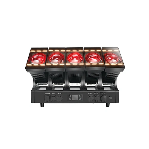 JIAOLONG 700W Hybrid Moving 5 Heads Multifunctional Strobe Light - /IP65