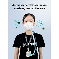 AM99 Disposable Antiviral Face Mask Portable Electronic Face Mask With 99.95% Filter Effect