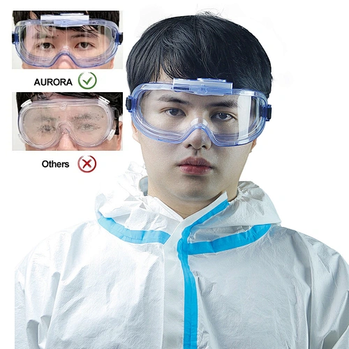 2021 new patent Air Purifier Goggles Zero Fog Prescription Safety Glasses for hospital