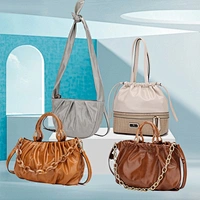 2020 new arrival beautiful dumpling shape shoulder bags women handbags irregular cloud hobos