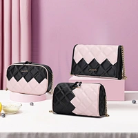 2020 New Collection Contrast embroidered shoulder bag
